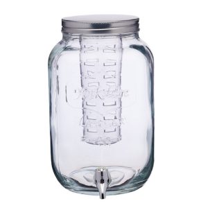 Drinks Dispenser: 7.5 Litre Yorkshire Drinks Dispenser with Infuser, Glass