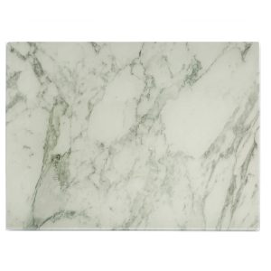 Glass Worktop Saver: 40cm x 30cm, Marble Effect