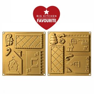 Cookie Mat: Gingerbread House Mat, Silicone