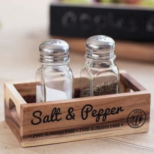 Salt and Pepper Shakers and Pots