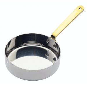 Presentation Pot: 10cm Serving Saucepan, Stainless Steel