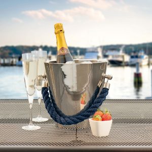 Bottle Cooler: Polished Regatta Champagne Cooler