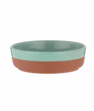 Tapas Dish: 13cm Aqua Tapas Dish, Terracotta