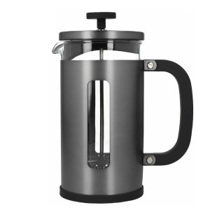 Cafetiere: 3 Cup 350ml La Cafetiere Edited Pisa Coffee Press, Gun Metal Grey