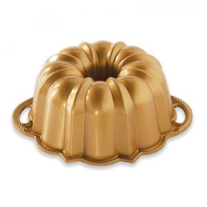 Bundt Pan: Nordic Ware 1.4L 6 cup Anniversary, Gold
