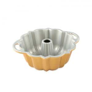 Bundt Pan: Nordic Ware 1.4L 6 cup Anniversary, Gold