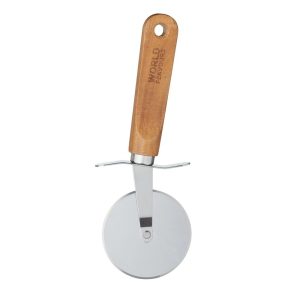 Pizza Wheel: World of Flavours Italian Pizza Cutter, Stainless Steel