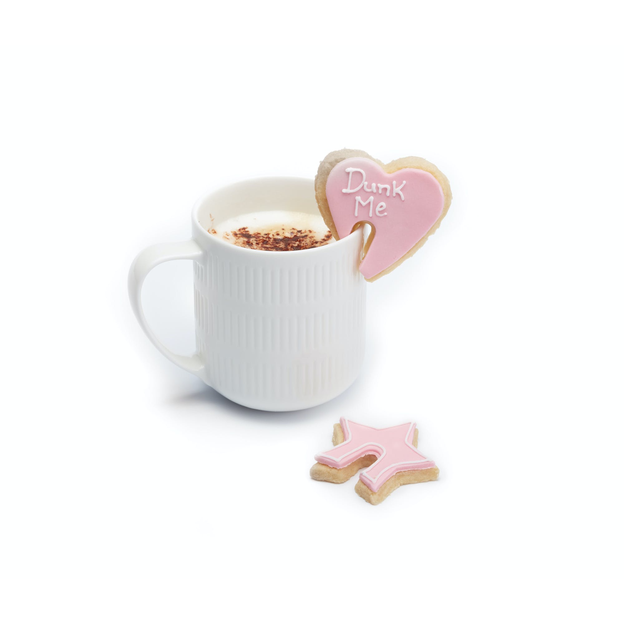 Cutter Set: 2 x Tea/Coffee Cup Cookie Cutters, Plastic - Image 3