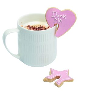 Cutter Set: 2 x Tea/Coffee Cup Cookie Cutters, Plastic