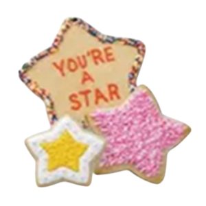 Cookie Cutter Set: 6 x Stars, Plastic