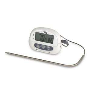 Meat Thermometer: CDN Digital Probe Thermometer, Stainless Steel