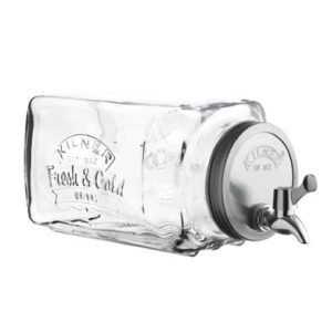 Drinks Dispenser: 3 Litre Kilner Fridge Dispenser, Glass