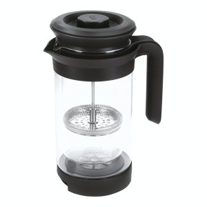 Cafetiere: 3 in 1 Coffee Set, Black