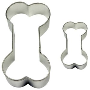 Cookie Cutter Set: 2 x Bones, Metal