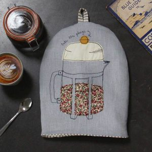 Coffee Cosy: 8 Cup Cafetiere Coffee Cosy, Blue