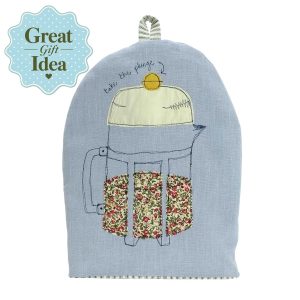 Coffee Cosy: 8 Cup Cafetiere Coffee Cosy, Blue