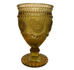 Sundae Dish: 28cl Vintage Style Sundae Glass, Brown Glass