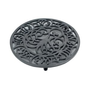 Trivet: 1 x 20cm Octopus and Fish Trivet, Graphite