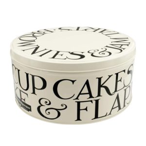 Cake Tin: 20cm x 9.5cm Emma Bridgewater Cake Tin, Black Toast