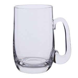 Tankard: 1 x 60cl Dartington Crystal Falstaff Beer Tankard, Glass