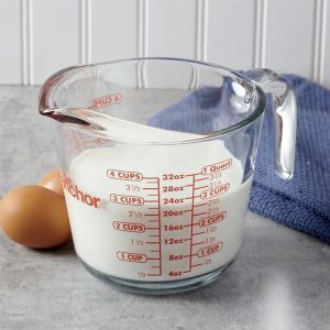 Measuring Jug: 1 Litre Measuring Jug, Glass