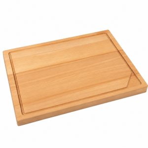 Carving Board: 45cm x 31cm x 3cm Carving Board, Beech