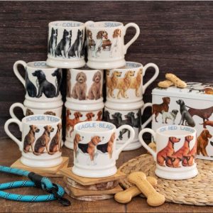 Mug: 1 x 300ml Emma Bridgewater Beagle 1/2 Pint Mug, Ceramic