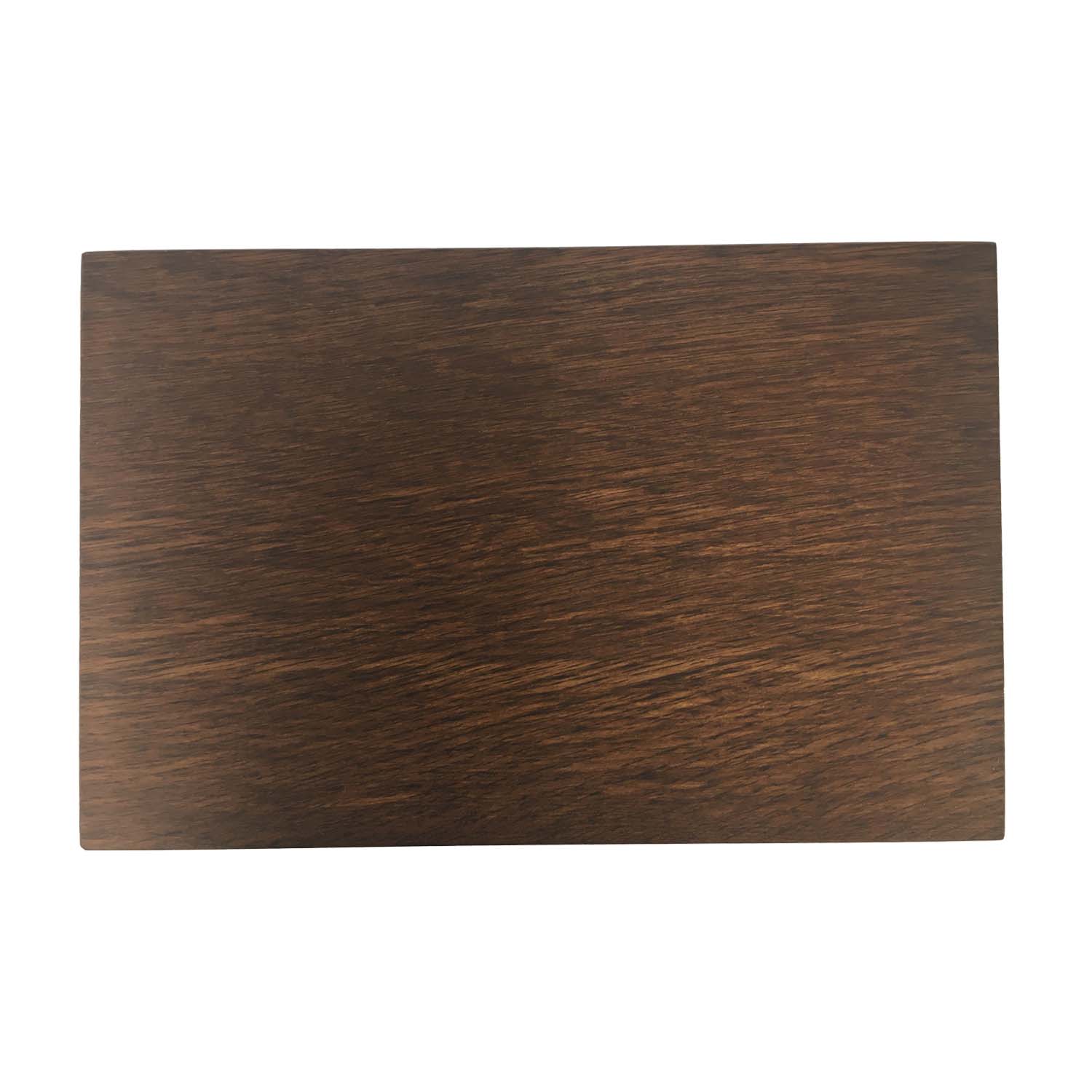 Serving Board: 45cm x 31cm x 3cm Hand Carved Board, Brown Oak - Image 2