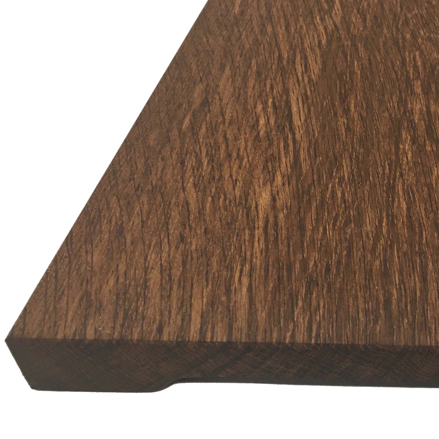 Serving Board: 45cm x 31cm x 3cm Hand Carved Board, Brown Oak - Image 4