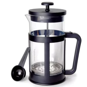 Cafetiere: 8 Cup Aerolatte Press & Go Cafetiere, Glass