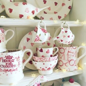 Emma Bridgewater's Pink Hearts Tableware