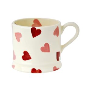 Mug: 1 x 175ml Emma Bridgewater Pink Hearts Mug, Ceramic
