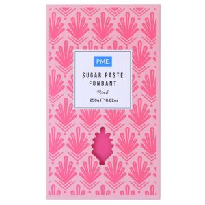 Sugar Paste: 250g PME Sugar Paste, Pink