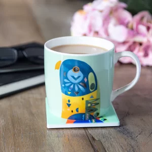 Mug: 1 x 375ml Maxwell & Williams Pete Cromer Lorikeet Design Mug, Porcelain