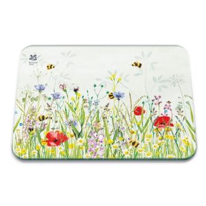 Glass Worktop Saver: 50cm x 40cm National Trust Bees