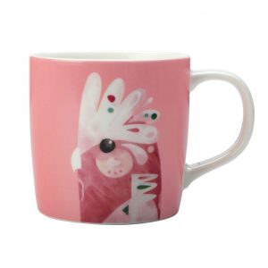 Mug: 1 x 375ml Maxwell & Williams Pete Cromer Galah Design Mug, Porcelain
