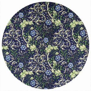 Dinner Plate: 1 x 26cm Morris Seaweed Dinner Plate, Tin