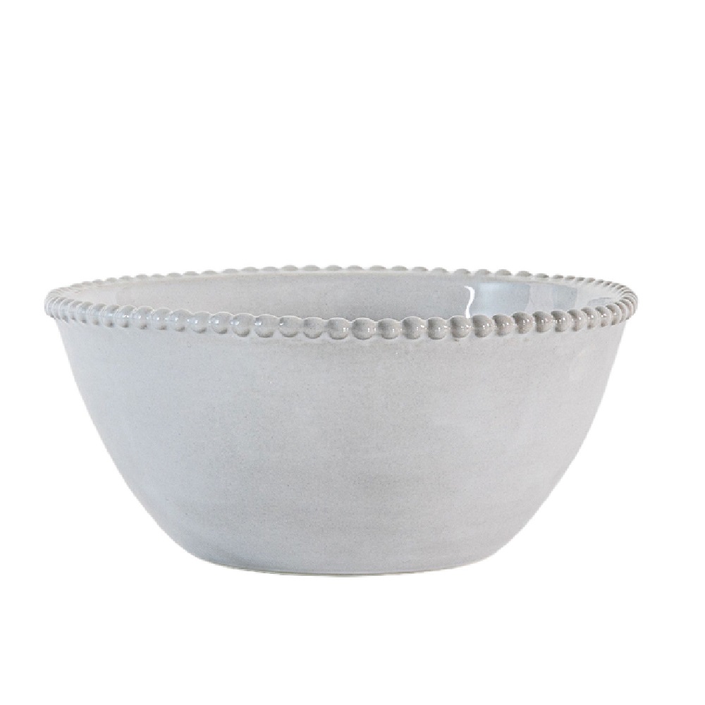 Bowl Set: 4 x 16cm Organic Bead Bowls, Ceramic - Image 4