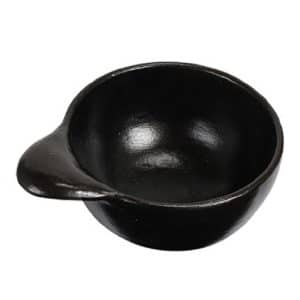 Bowl: 1 x 22cm x 16cm Traditional Indonesian Bowl, Terracotta