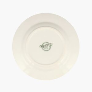 Breakfast/Salad Plate: 1 x 21.5cm Emma Bridgewater Gingerbread Mince Pies Plate, Ceramic