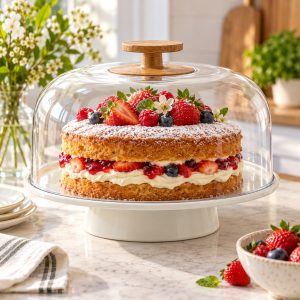 Cake Stand: 31.5cm Alessi Warm Grey Cake Stand