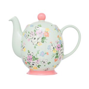 Tea Pot: 4 Cup Cath Kidston Feels Like Home Teapot, 0.9 litre
