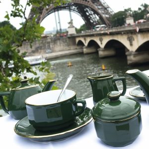 Apilco Green Bistro Tableware