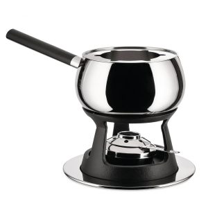 Fondue Set: Alessi Mami Fondue Set, Stainless Steel