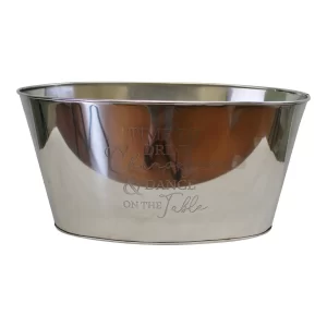 Bottle Cooler: Stylish Champagne Bucket, Stainless Steel
