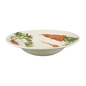 Soup Bowl: 24cm Emma Bridgewater Carrots Soup Bowl, Ceramic