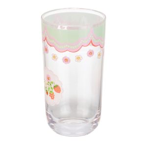 Hi Ball Glass: 1 x 475ml Cath Kidston Strawberry Hi Ball Glass, Acrylic