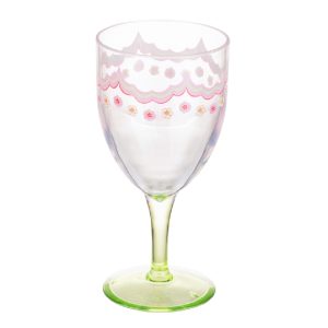 Wine Glass: 1 x 350ml Cath Kidston, Strawberry Wine Glass, Acrylic
