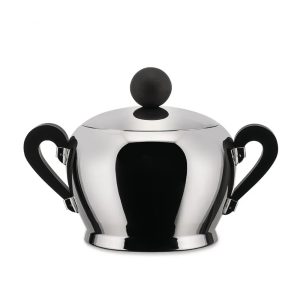 Sugar Bowl: Alessi Bombe Sugar Bowl, Stainless Steel
