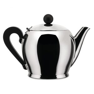 Coffee Pot: 8 Cup Alessi Bombe Tea Pot, Stainless Steel